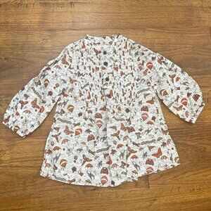 Banana Republic Baby safari pintuck dress